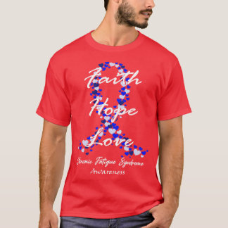T-shirt Sensibilisation au syndrome de fatigue chronique F