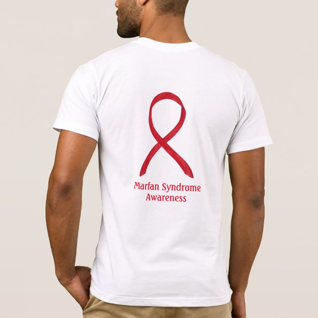 T-shirt Sensibilisation au syndrome de Marfan Chemises per (Dos)