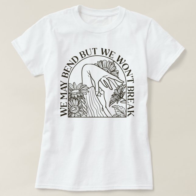 T-shirt Sensibilisation Au Syndrome D'Ehlers-Danlos Nous P (Design devant)