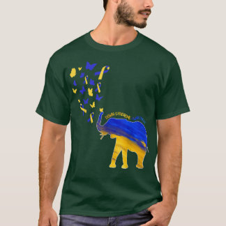 T-shirt Sensibilisation au syndrome d'éléphant vers le bas