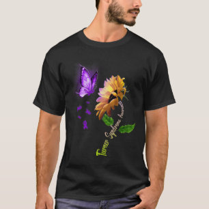 T-shirt Sensibilisation au syndrome du tournesol papillon