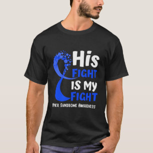 T-shirt Sensibilisation au syndrome Usher Blue Ribbon Hope
