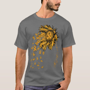 T-shirt Sensibilisation au TDAH Fleurs de tournesol
