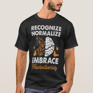 T-shirt Sensibilisation au TDAH Reconnaître normaliser l'a