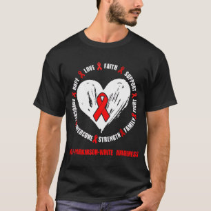 T-shirt Sensibilisation au Wolf-Parkinson-Blanc Syndrome d