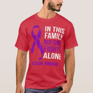 T-shirt Sensibilisation aux abus envers les aînés Personne