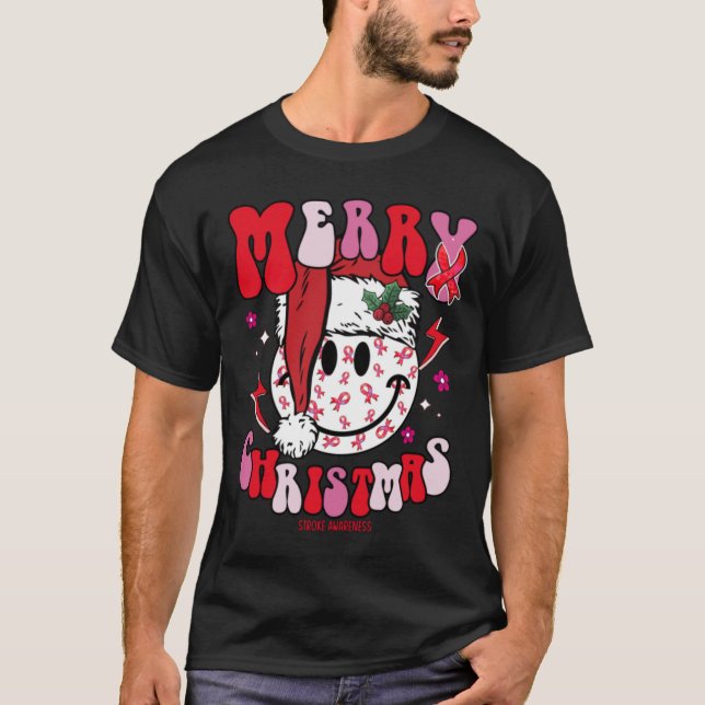 T-shirt Sensibilisation aux accidents vasculaires cérébrau (Devant)