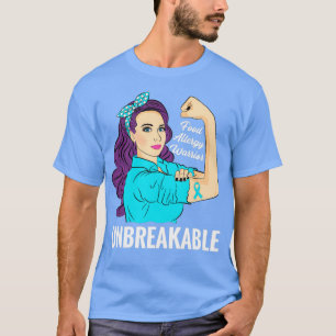 T-shirt Sensibilisation aux allergies alimentaires Guerrie