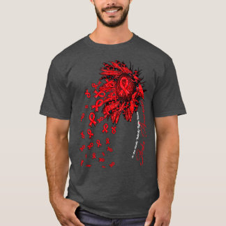 T-shirt Sensibilisation aux AVC Tournesol personne ne comb
