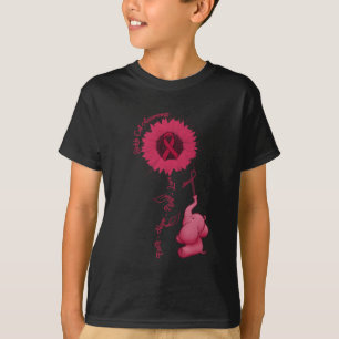 T-shirt Sensibilisation aux cellules de faucille Fleur de