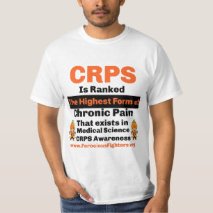 T-shirt Sensibilisation aux CRPS
