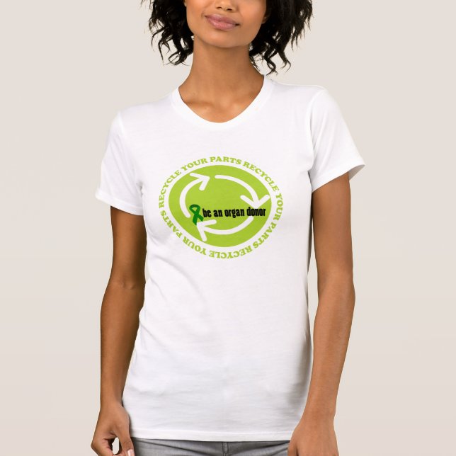 T-shirt Sensibilisation aux dons d'organes (Devant)