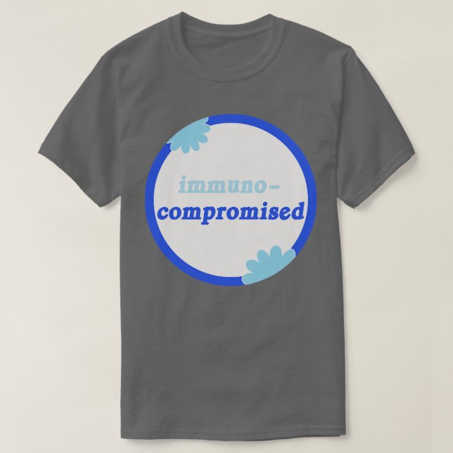 T-shirt Sensibilisation aux handicaps Compromis Immuno (Design devant)