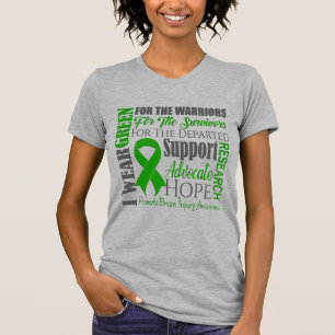 T-shirt Sensibilisation aux lésions cérébrales et soutien