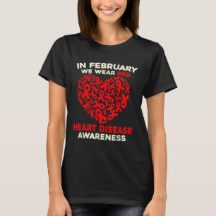 T-shirt Sensibilisation aux maladies cardiaques Go Red In