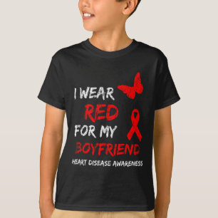 T-shirt Sensibilisation aux maladies cardiaques Je porte l