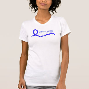 T-shirt Sensibilisation aux maladies chroniques Perles de