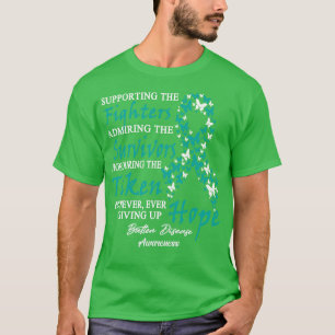 T-shirt Sensibilisation Aux Maladies De La Bataille Appuye