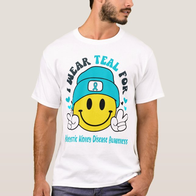 T-shirt Sensibilisation aux maladies du rein polykystique  (Devant)
