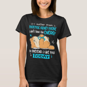 T-shirt Sensibilisation aux maladies du rein polykystique