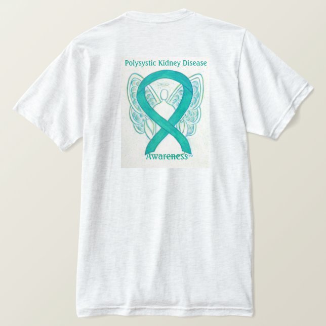 T-shirt Sensibilisation aux maladies du rein polysystique  (Design dos)