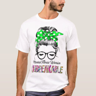 T-shirt Sensibilisation aux maladies mentales Ruban Cadeau