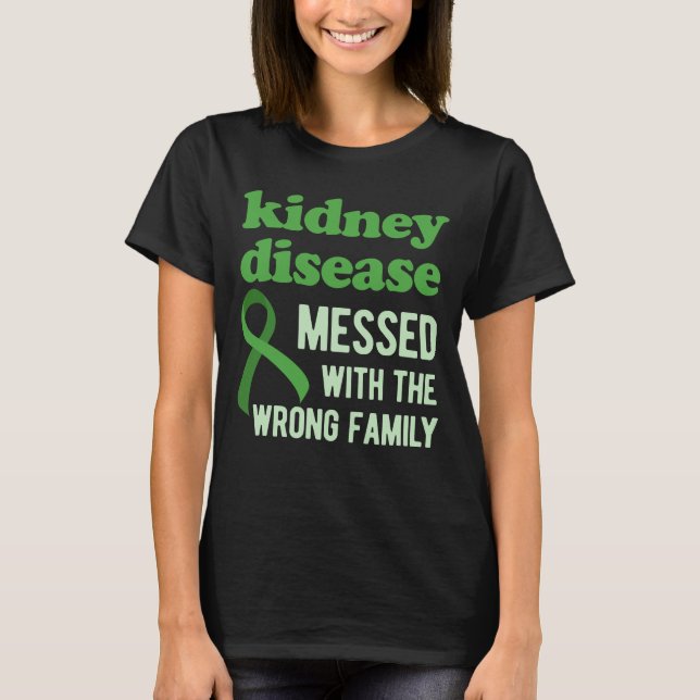 T-shirt Sensibilisation aux maladies rénales (Devant)