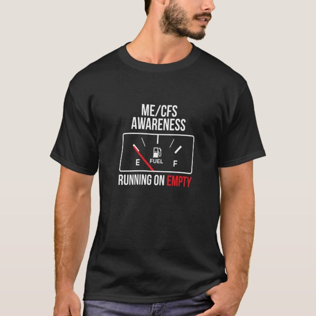 T-shirt Sensibilisation aux MECFS - Fonctionnement sur vid (Devant)