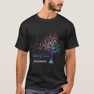 T-shirt Sensibilisation aux soins de l'arbre au ruban
