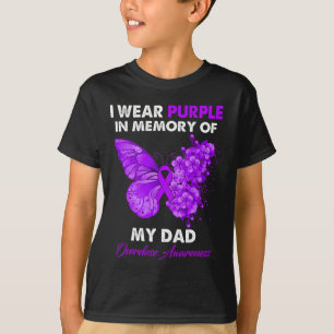 T-shirt Sensibilisation aux surdoses de papillon Je porte