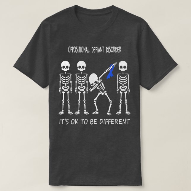 T-shirt Sensibilisation aux troubles de l'opposition (Design devant)