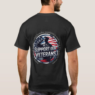 T-shirt Sensibilisation aux vétérans sans abri