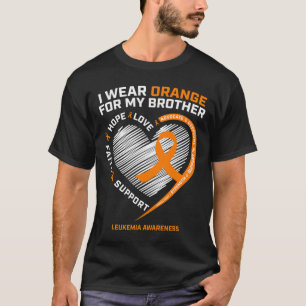 T-shirt Sensibilisation Brothers Kids Leukemia Sensibilisa