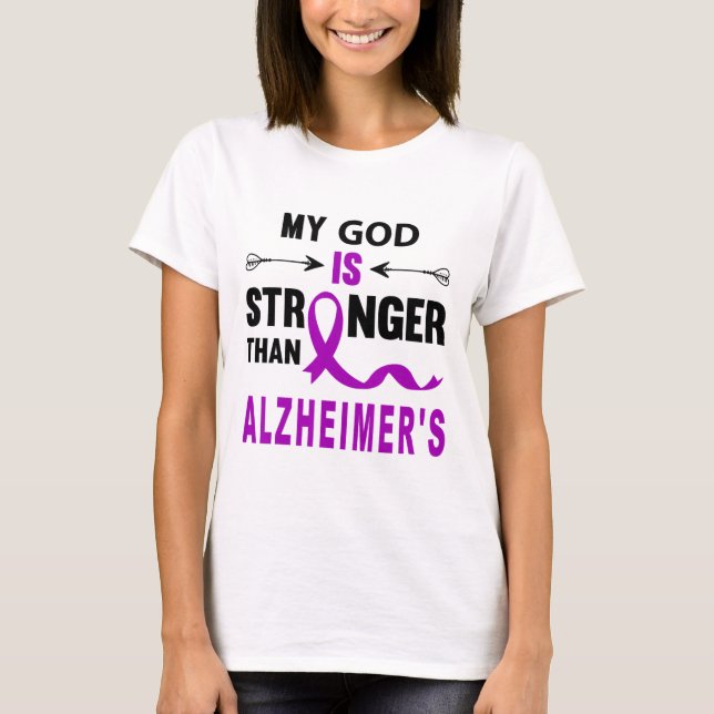 T-shirt Sensibilisation de Heimerheimer Foi Ruban Violet d (Devant)
