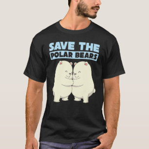 T-shirt Sensibilisation de l'environnement Animal arctique