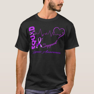 T-SHIRT SENSIBILISATION DE L'ÉQUIPE DE SOUTIEN LUPUS