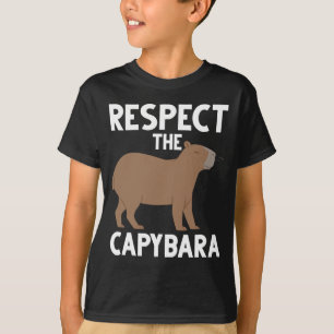 T-shirt Sensibilisation des animaux de la petite Capybara