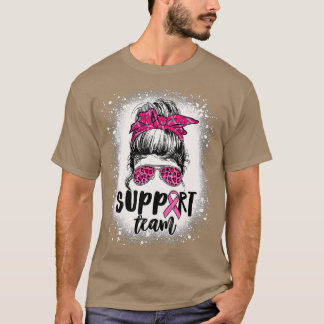 T-shirt Sensibilisation des équipes de soutien au ruban ro