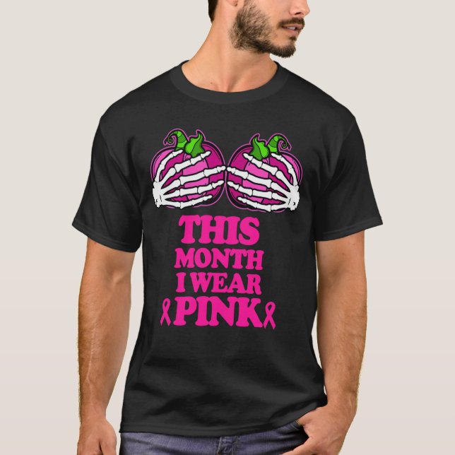 T-shirt Sensibilisation des femmes au cancer du sein Octob (Devant)