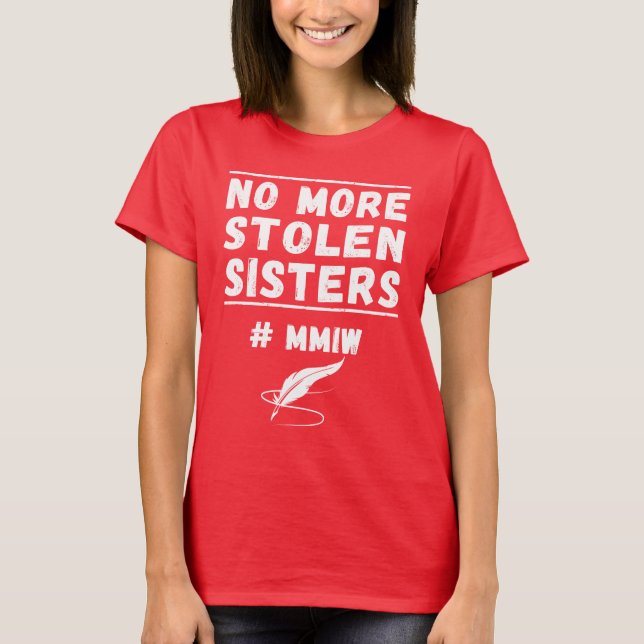 T-shirt Sensibilisation des femmes autochtones au MMIW (Devant)