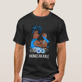T-shirt Sensibilisation des guerriers du diabète Type de s