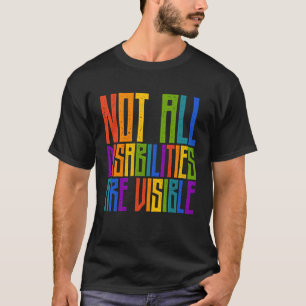 T-shirt Sensibilisation Des Handicapés Toutes Les Personne