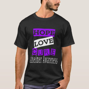 T-shirt Sensibilisation Espoir Amour Guérison