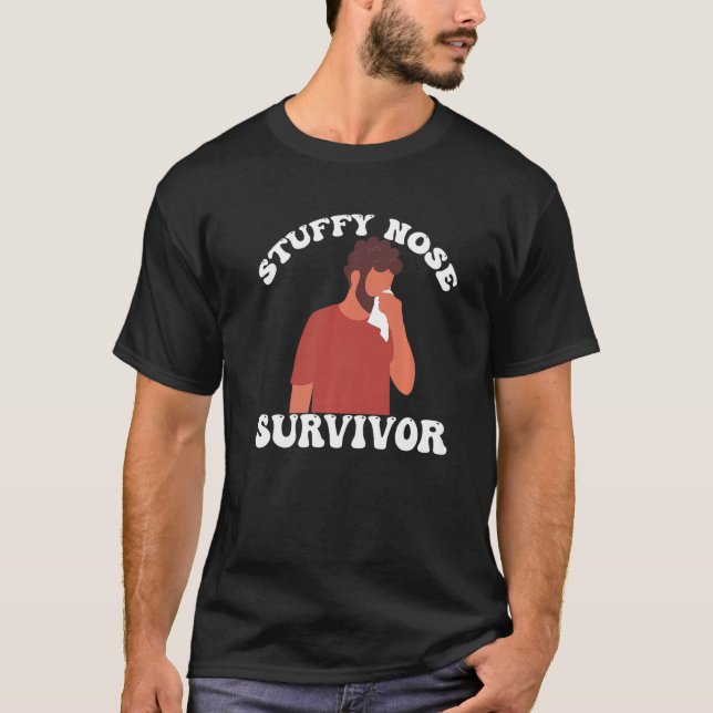 T-shirt Sensibilisation Hommes Femmes Lutter Contre Surviv (Devant)