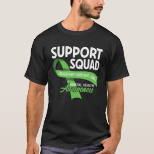 T-shirt Sensibilisation J'appuie l'équipe I Dépression & M