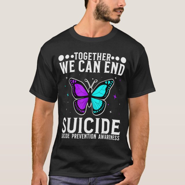 T-shirt Sensibilisation Soutien Prévention Sensibilisation (Devant)