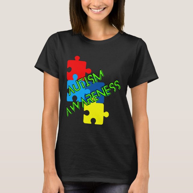 T-shirt Sensibilisation sur l'autisme (Devant)