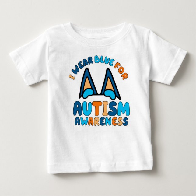 T-shirt sensibilisation sur l'autisme (Devant)