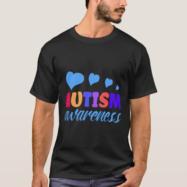 T-shirt Sensibilisation sur l'autisme (Devant)