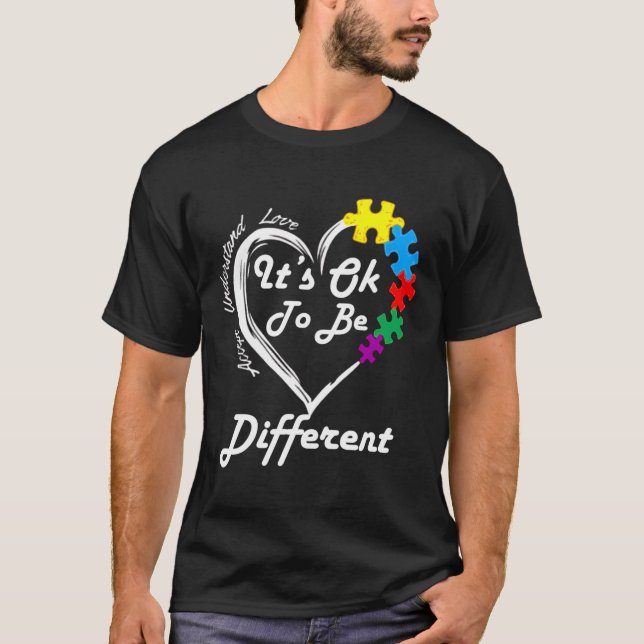 T-shirt Sensibilisation sur l'autisme (Devant)